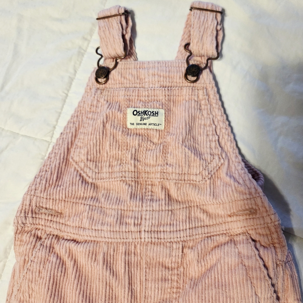 OshKosh B'gosh Light Pink Kids Overalls